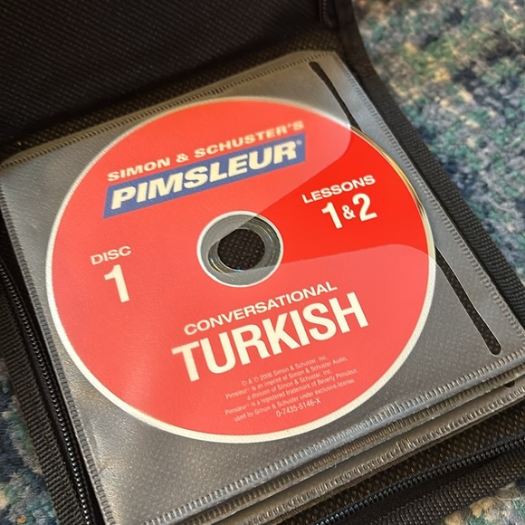 Pimsleur Turkish Conversational Course - Level 1 Lessons 1-16 CD - Picture 4 of 5